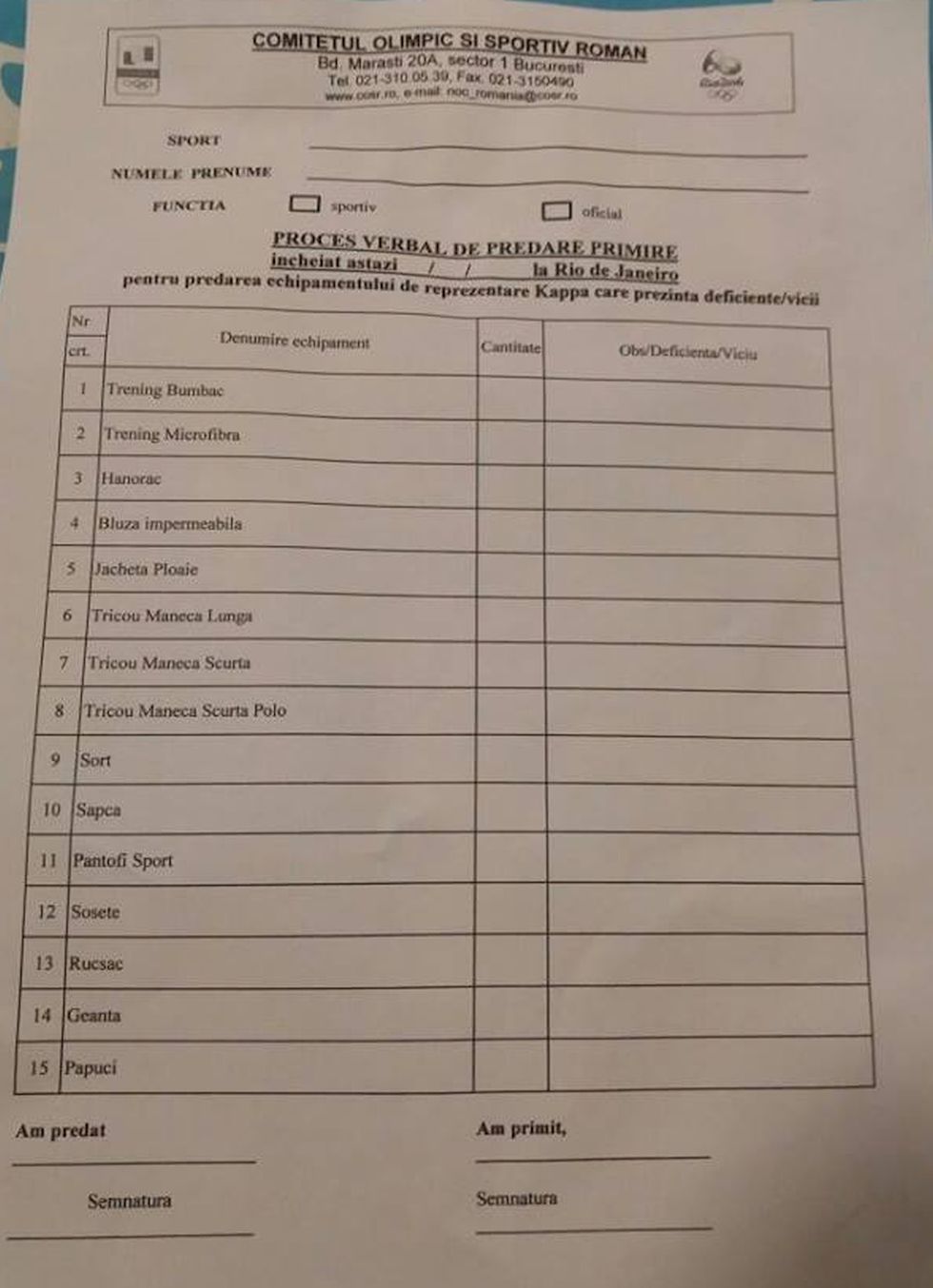 drawer hail language CS Steaua, CSM București, alte cluburi și multe federații au încheiat 257  de contracte cu firma care a furnizat echipamentul de la Rio - Cătălin  Tolontan