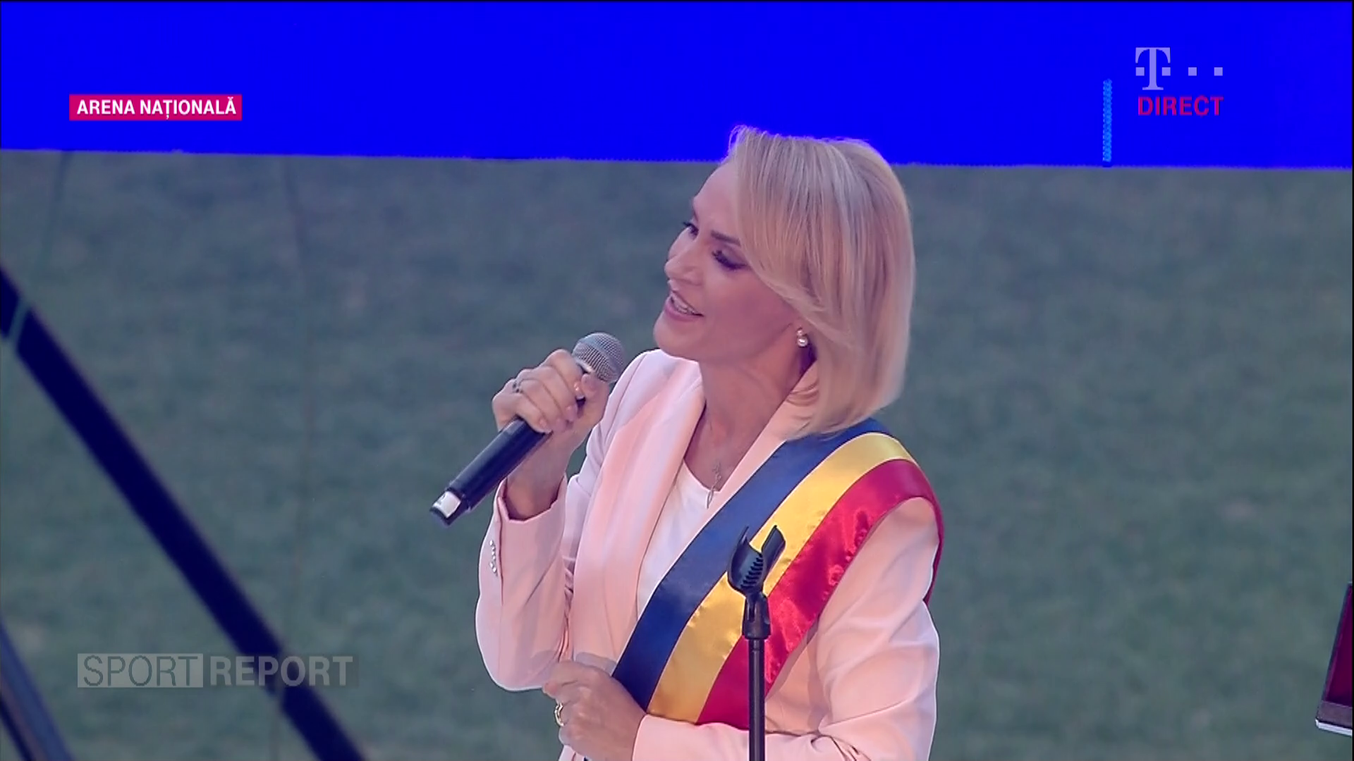 Gabriela Firea la evenimentul de azi, de pe Arena Națională, în onoarea Simonei Halep