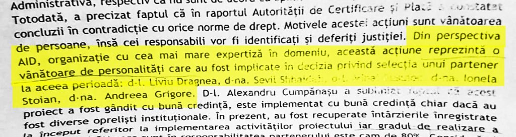 Detaliu minutei reuniunii de la Ministerul Dezvoltării