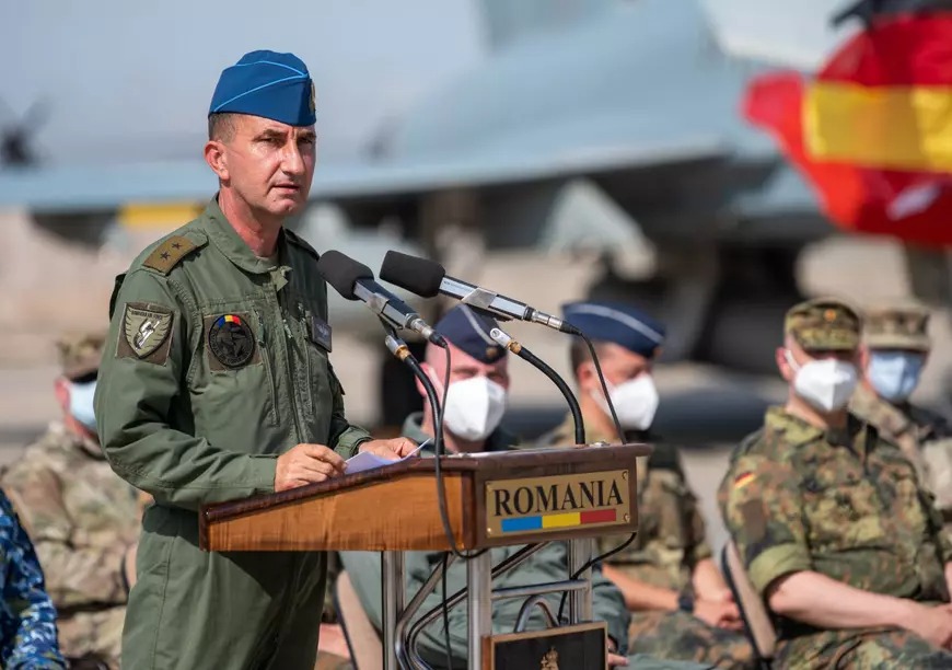 Viorel Pană, șeful Statului-Major al Forțelor Aeriene. Foto: HEPTA